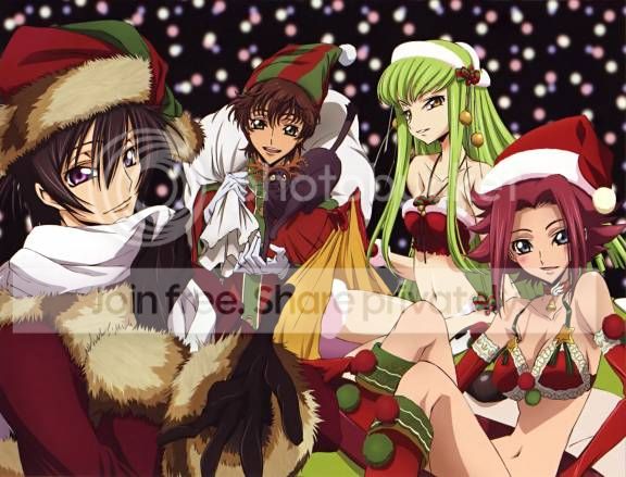 Lelouch, Kallen, C.C., and Suzaku Pictures, Images and Photos