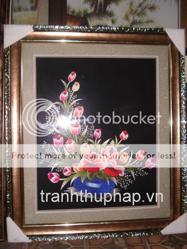 Tranh thêu tay đẹp ./. - 8
