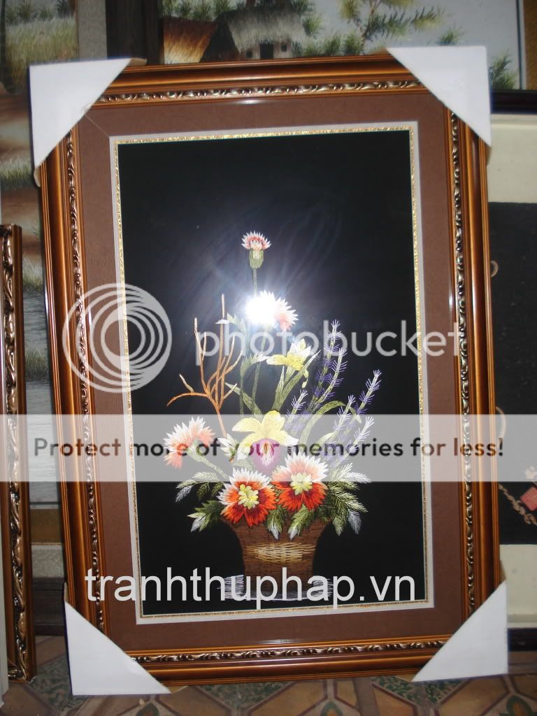 Tranh thêu tay đẹp ./. - 6