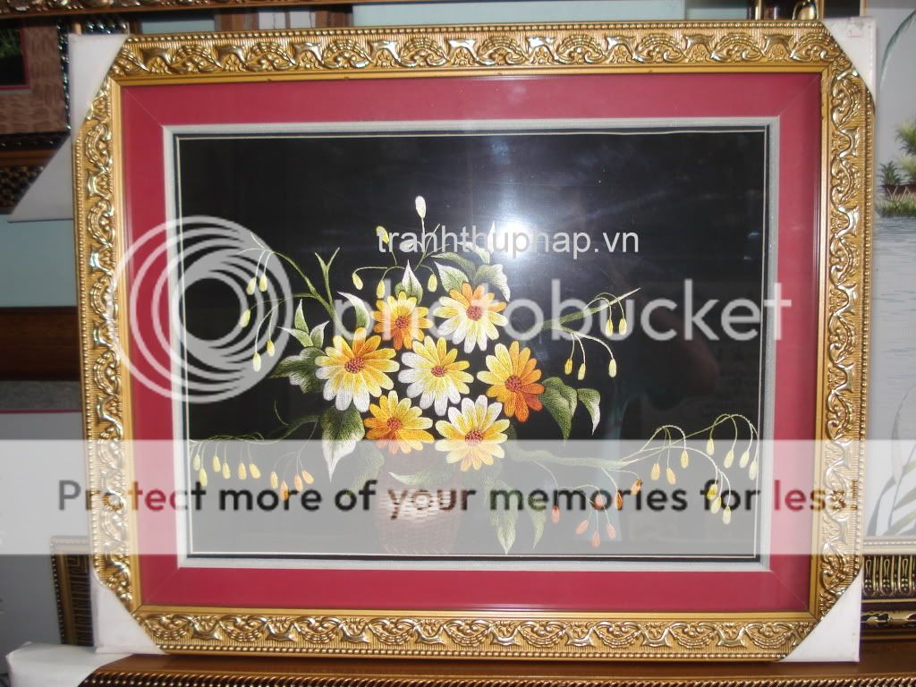 Tranh thêu tay đẹp ./. - 1